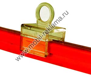 Магнитно маркерная доска в Алюминиевой рамке 90 х 60 см. держатели ценников, держатели информации